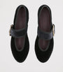 Flabelus Black Velvet Sophie Mary Janes