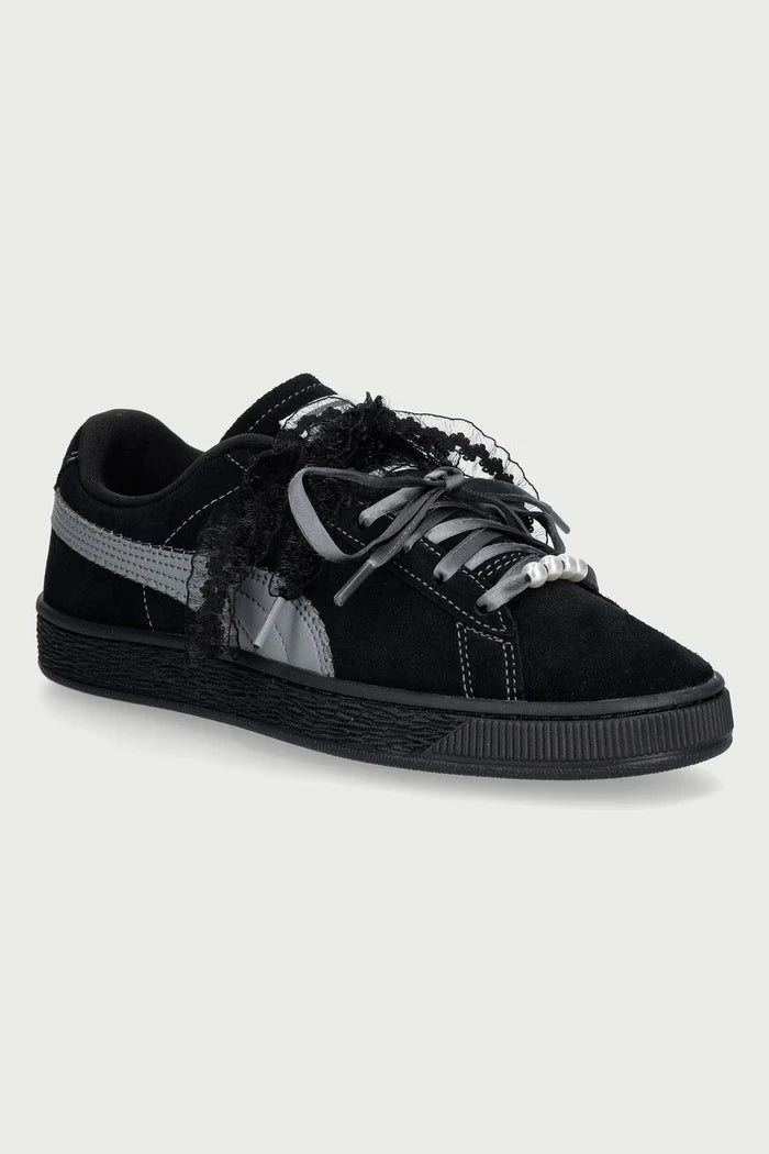 Suede Bloom kadın süet spor ayakkabı