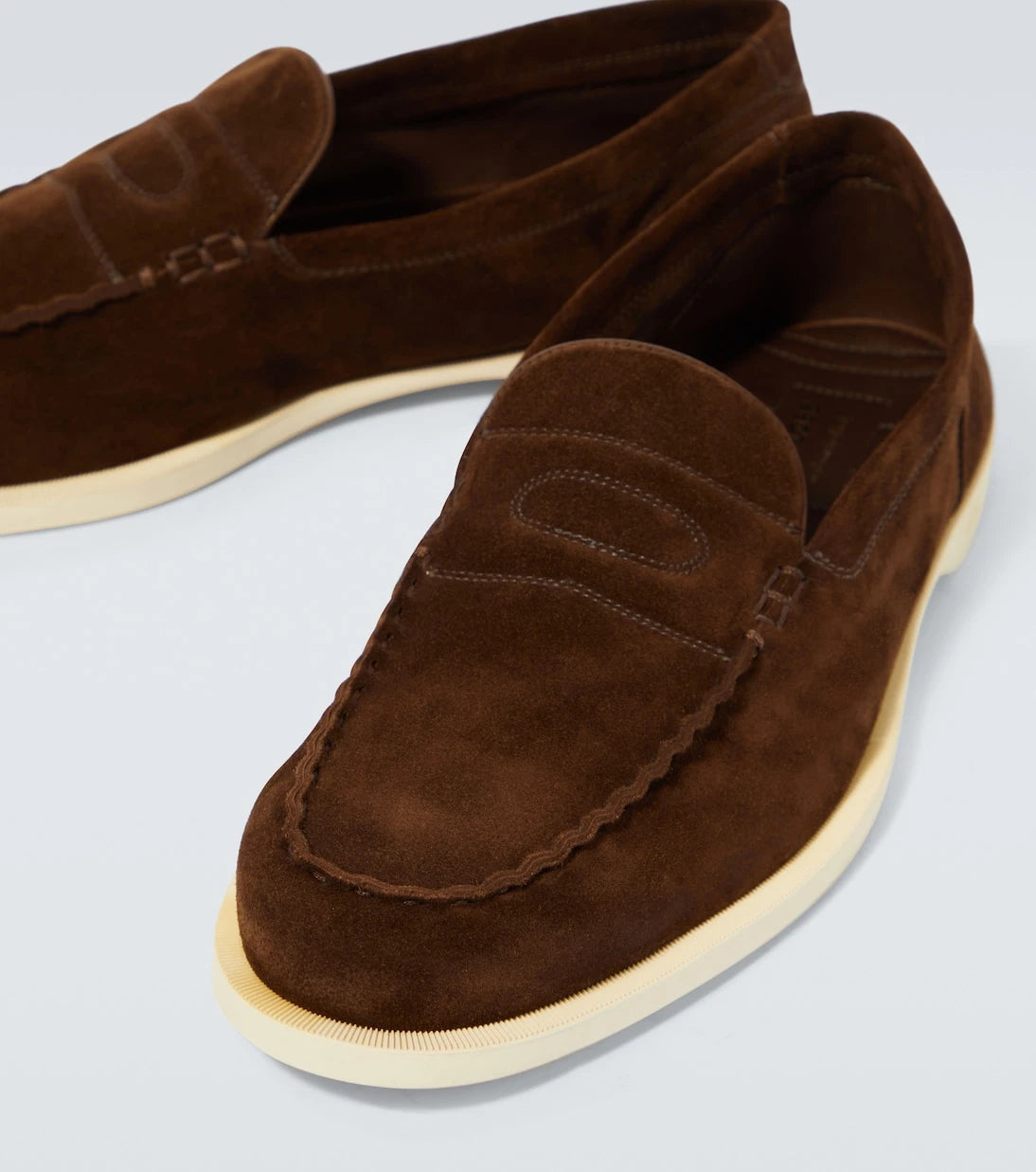 John Lobb - Pace suede loafers
