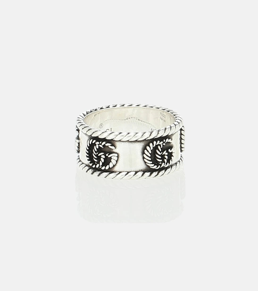 Gucci - GG sterling silver ring