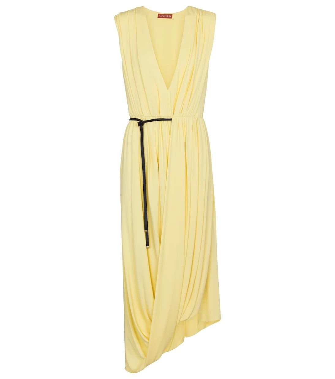 Altuzarra - Calla belted jersey midi dress