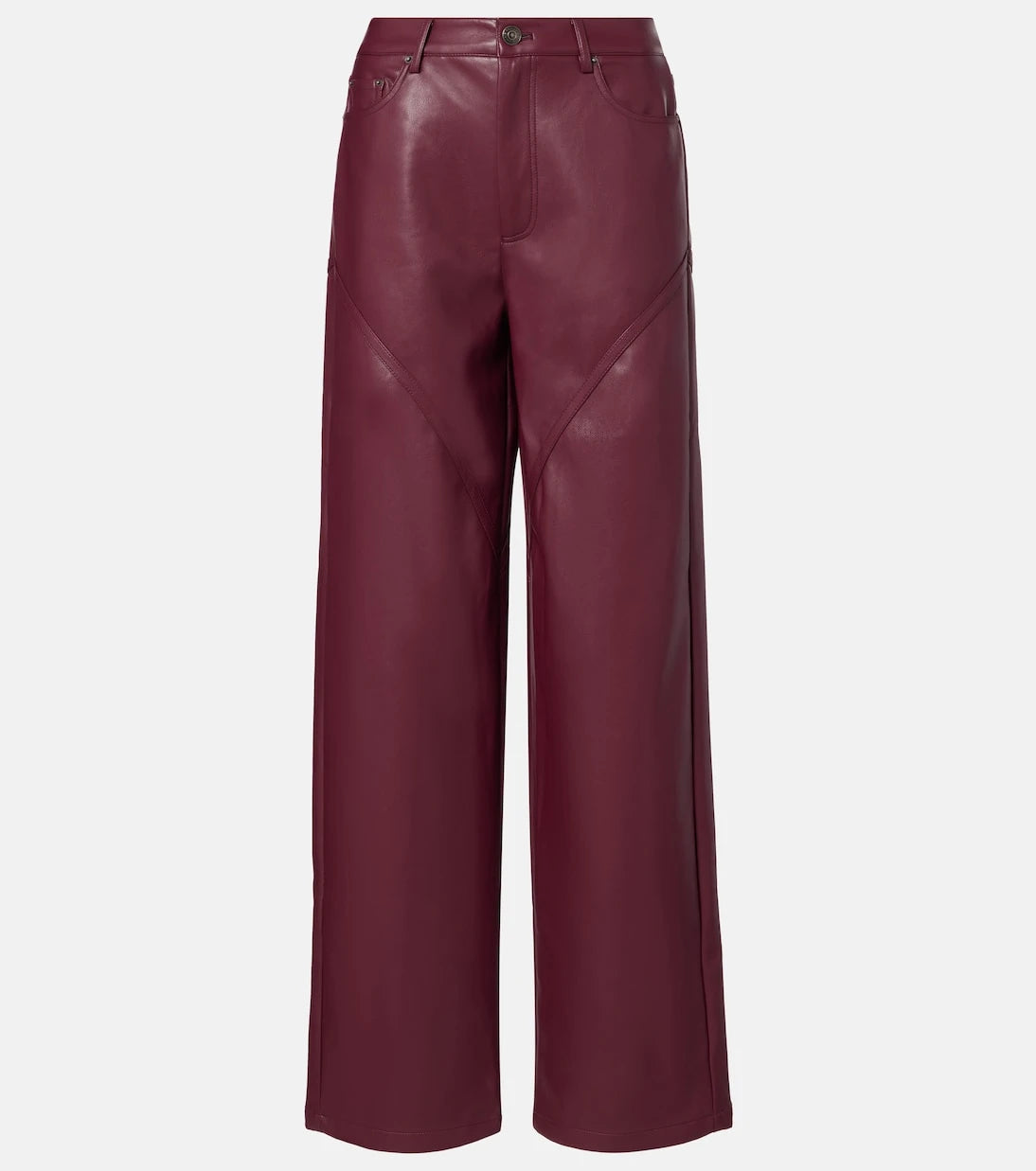 Rotate - Mid-rise wide-leg pants