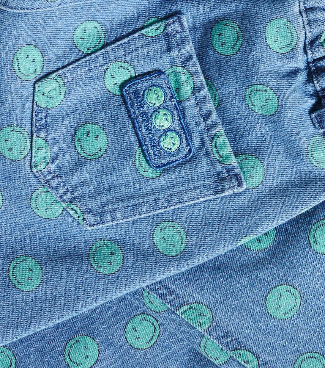 The New Society - Smiley printed jeans