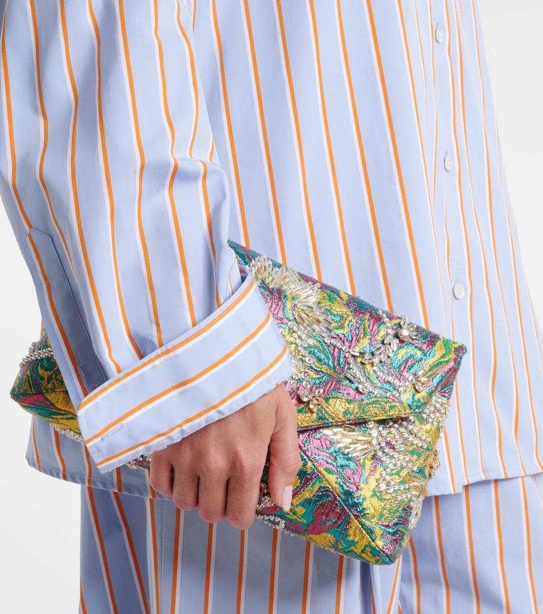 Dries Van Noten - Striped cotton shirt
