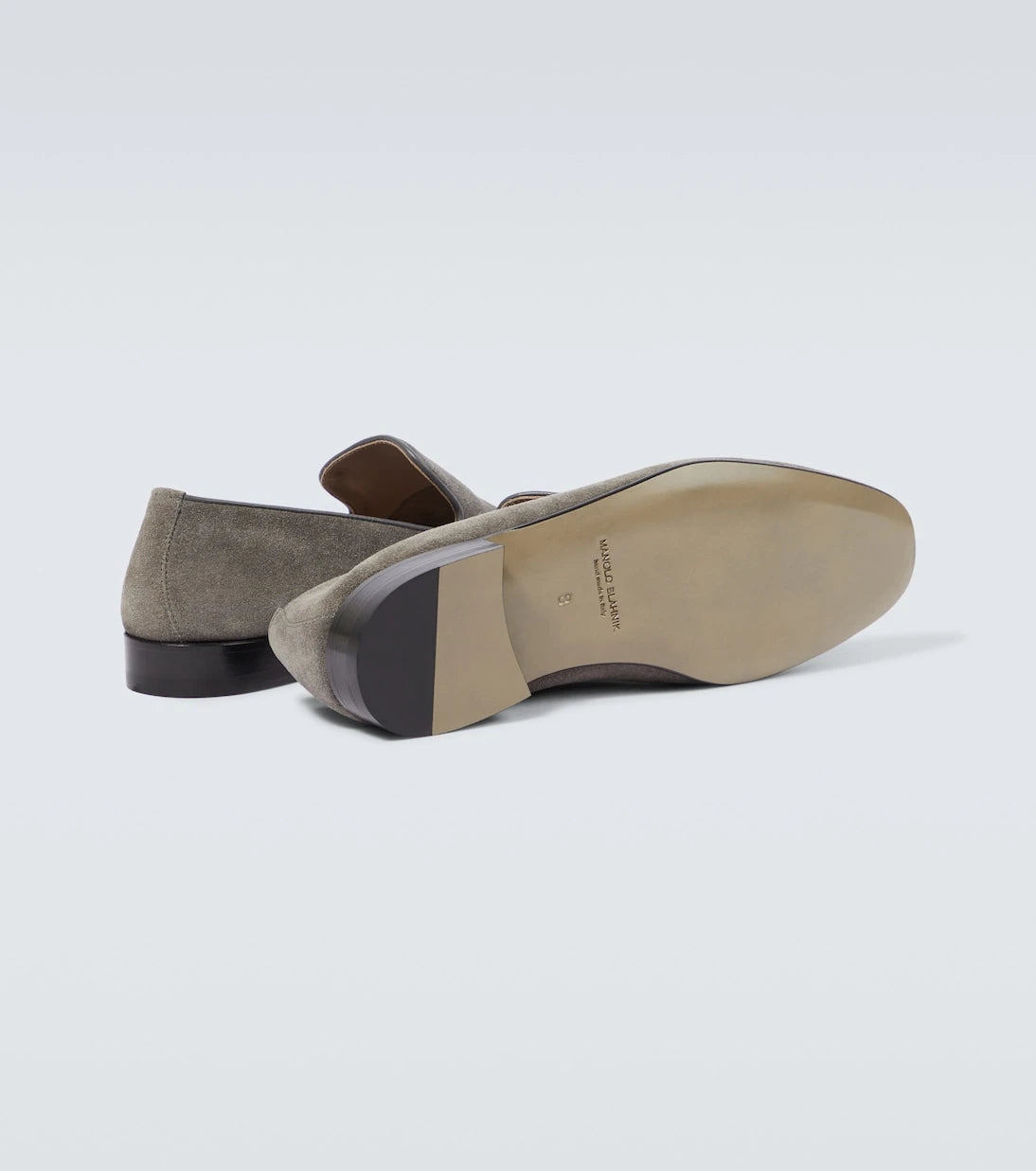 Manolo Blahnik - Truro suede loafers