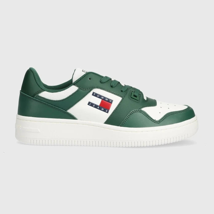 Кожени маратонки Tommy Jeans TJM RETRO BASKET ESS