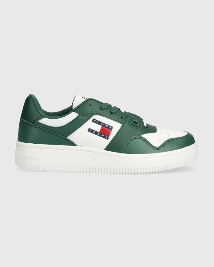 Кожени маратонки Tommy Jeans TJM RETRO BASKET ESS