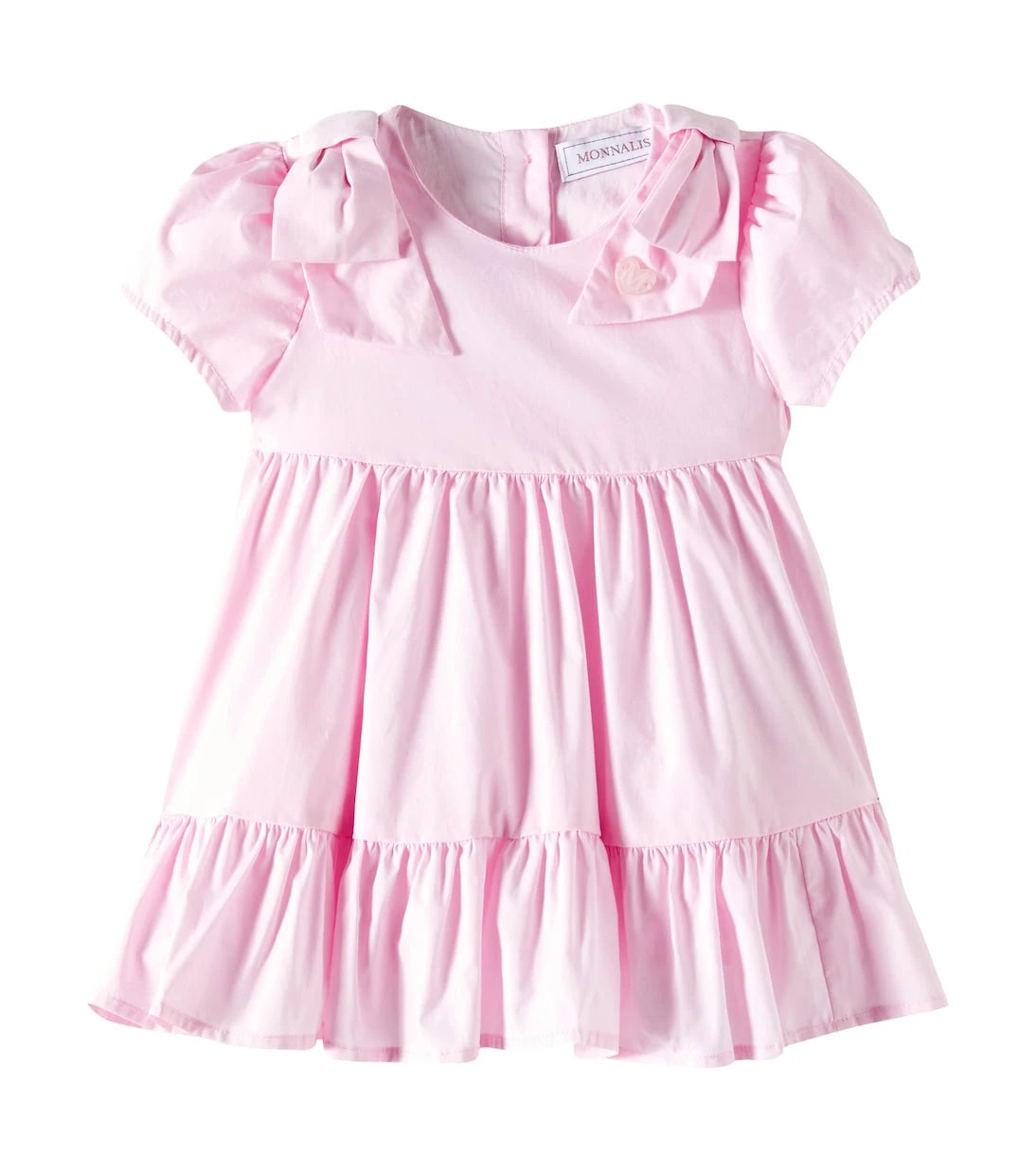 Monnalisa - Baby cotton poplin dress