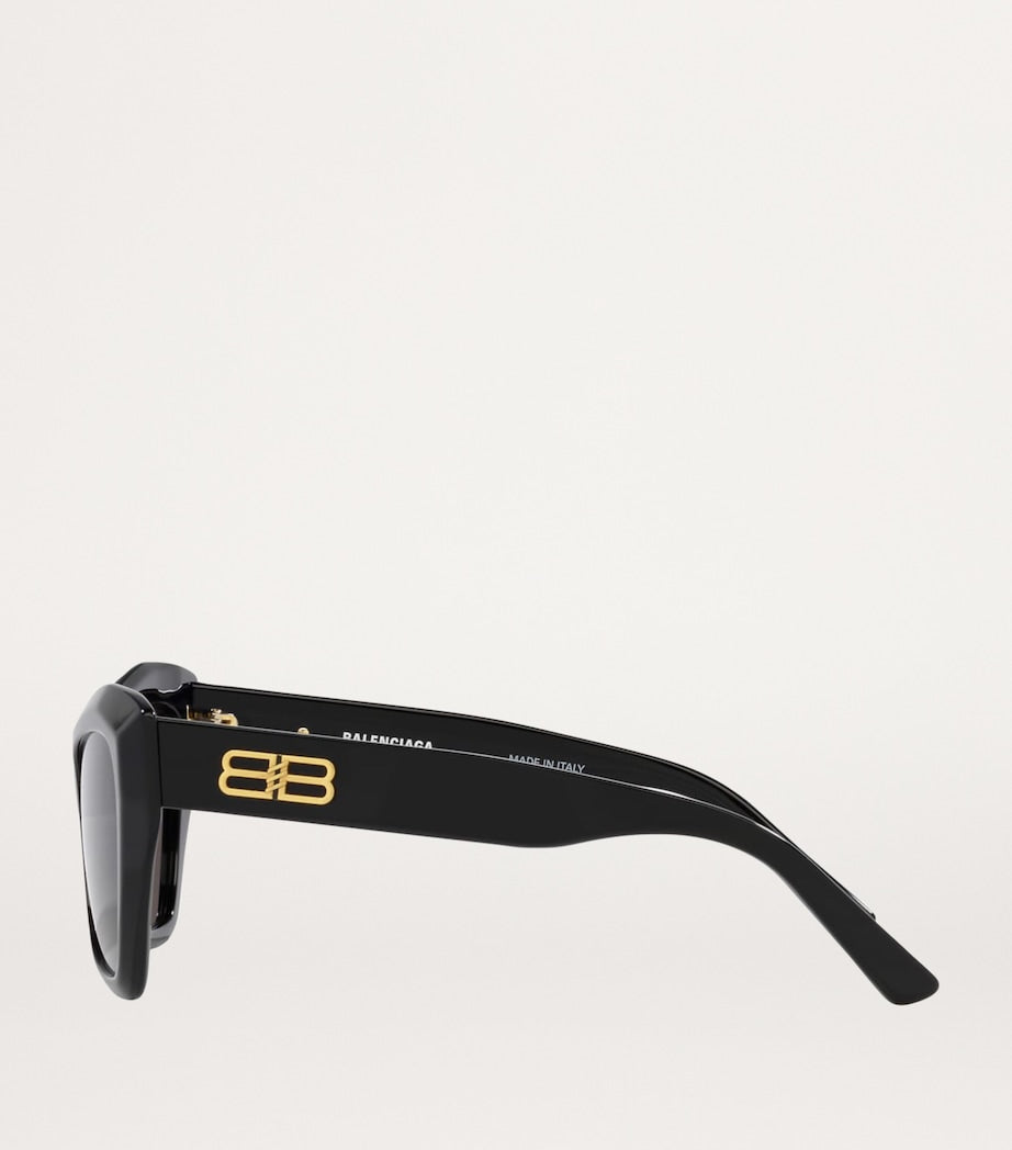 Balenciaga Black Acetate 6E000282 Sunglasses