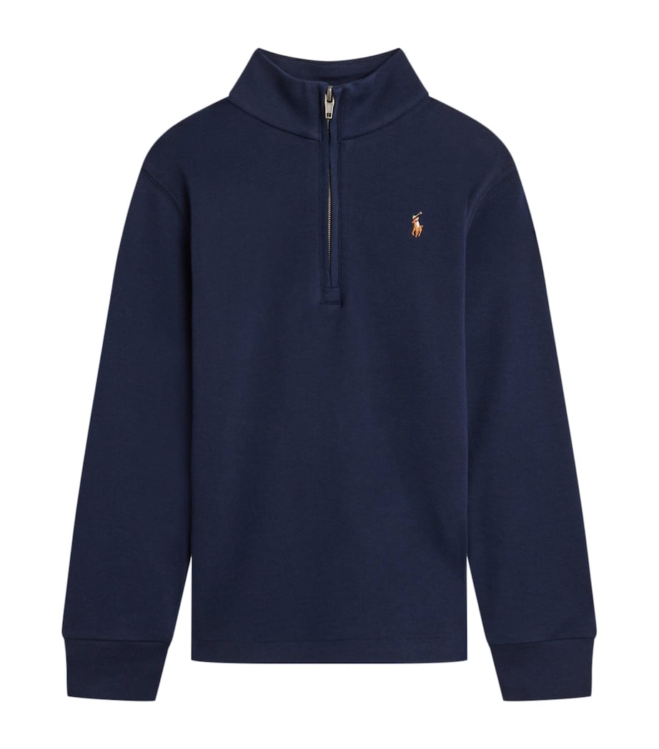 Ralph Lauren Kids Cotton Quarter-Zip Cable-Knit Sweater (2-7 Years)