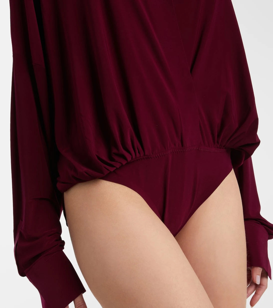 Norma Kamali - Crêpe bodysuit