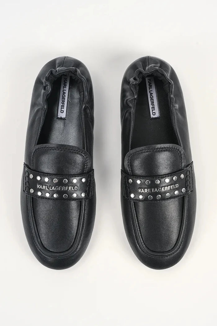 Кожени мокасини Karl Lagerfeld MARLEE