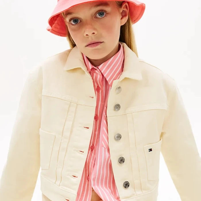 Tommy Hilfiger çocuklar için pamuk şapka