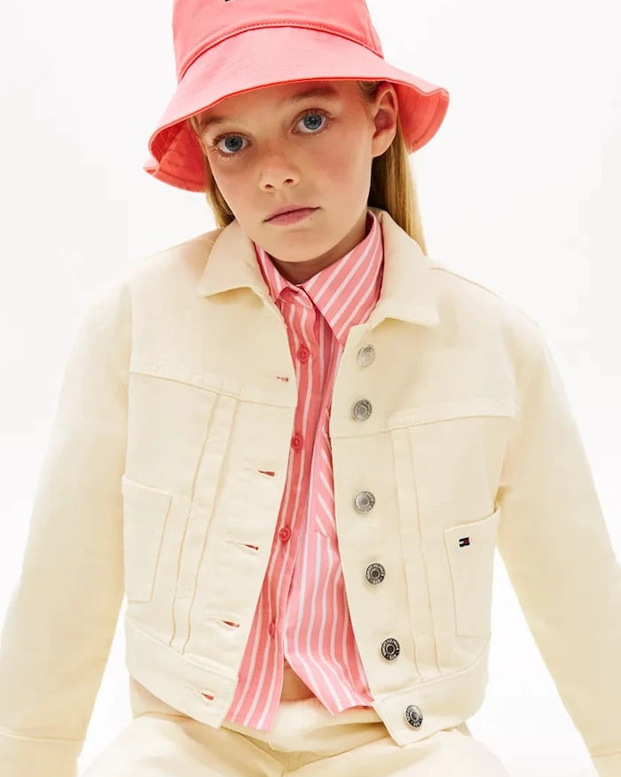Tommy Hilfiger çocuklar için pamuk şapka