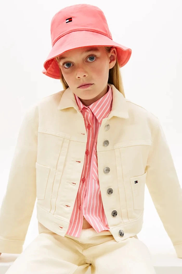 Tommy Hilfiger çocuklar için pamuk şapka