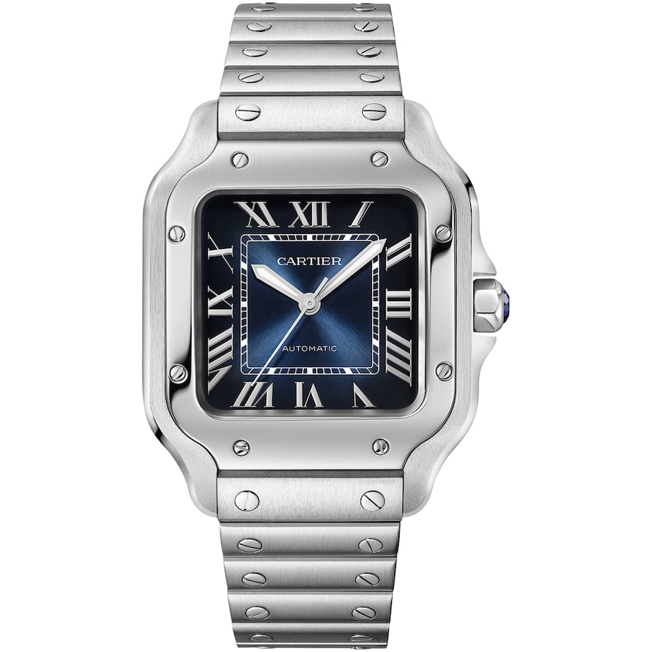 Steel Santos de Cartier Watch 35mm