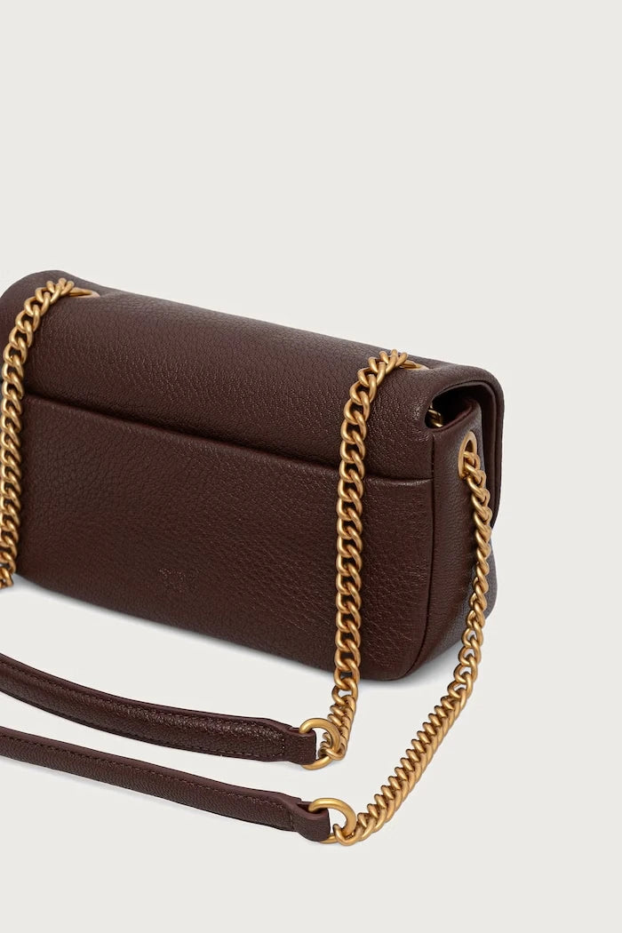 Pinko kadın deri crossbody çanta
