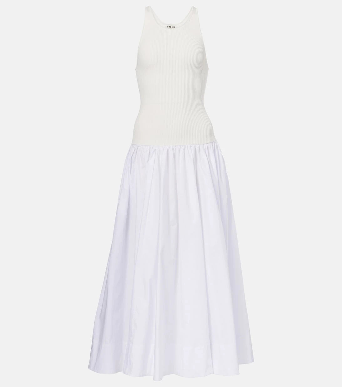 Staud - Yamila gathered maxi dress