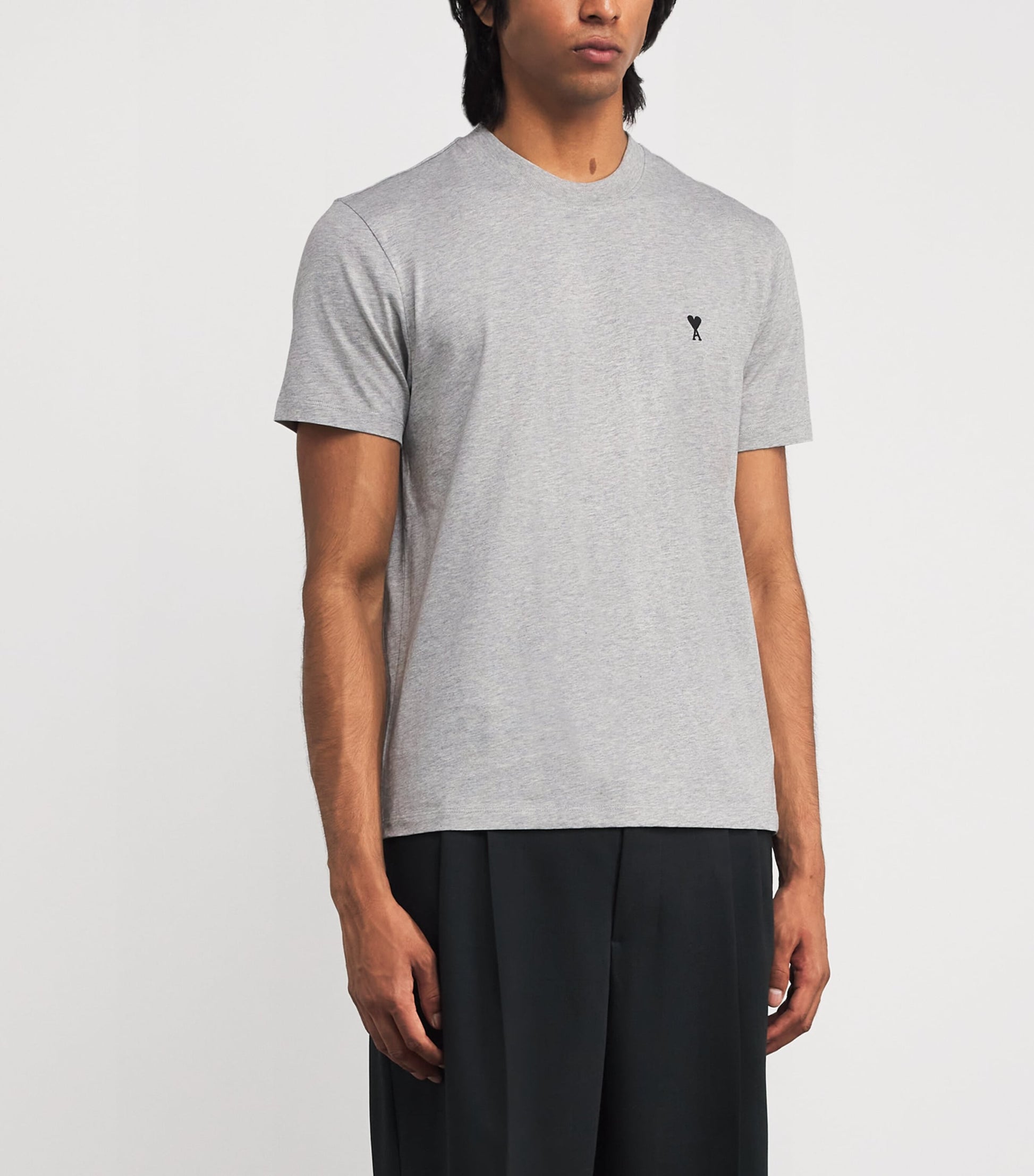 Cotton Embroidered Ami De Coeur T-Shirt