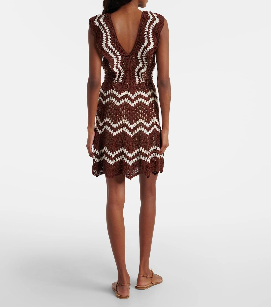 Anna Kosturova - Melissa crochet cotton minidress