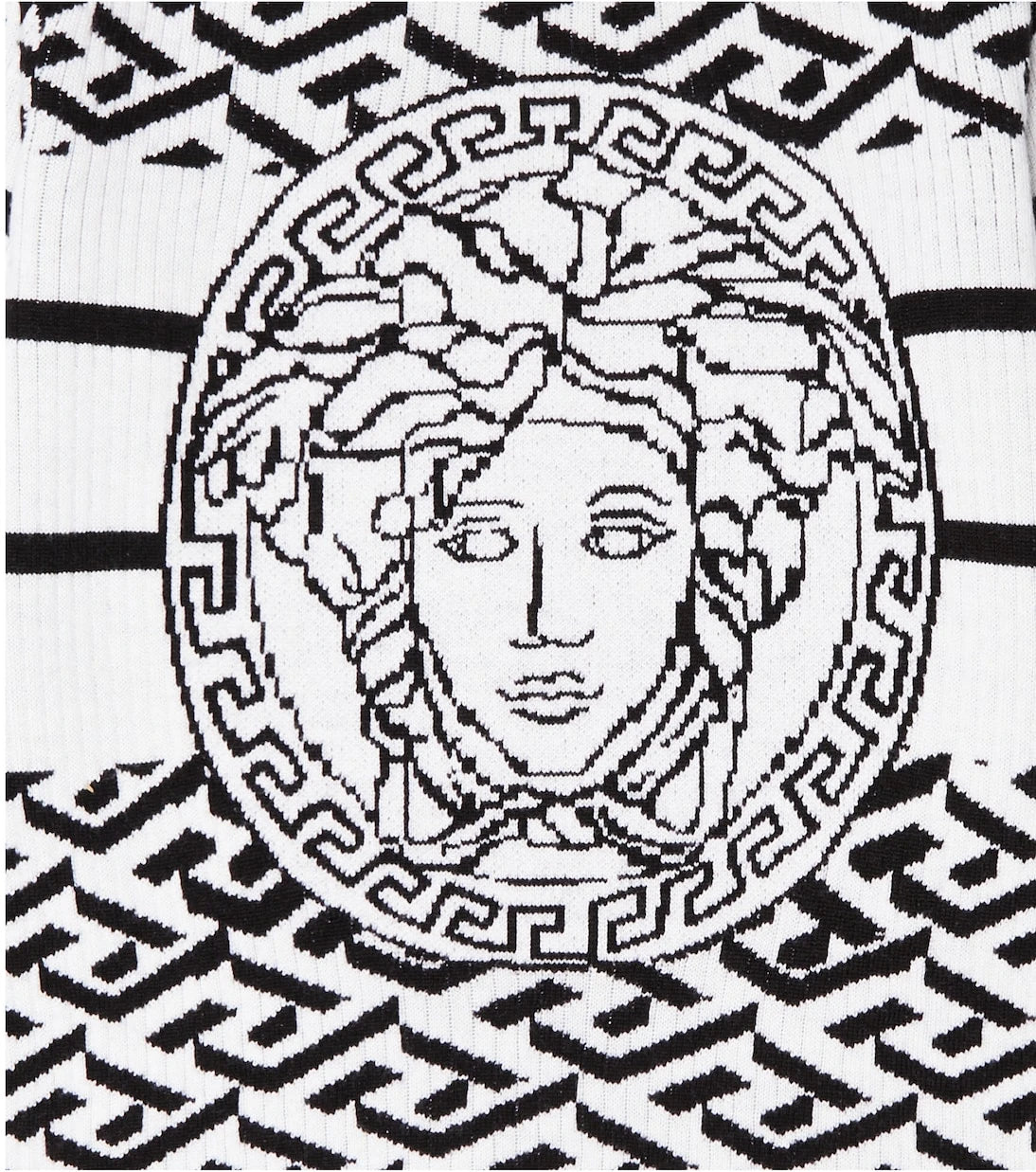 Versace Kids - Medusa intarsia wool sweater