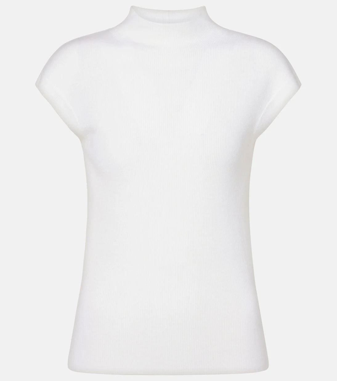 Jardin des Orangers - Ribbed-knit high-neck wool top