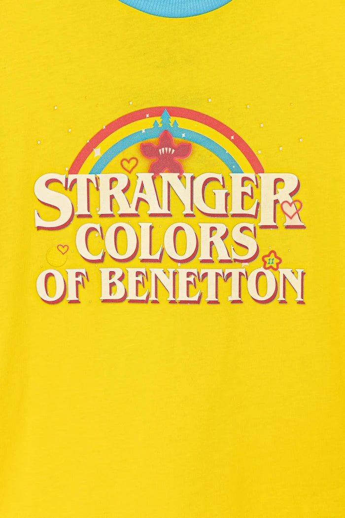 United Colors of Benetton çocuk pamuklu tişört