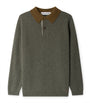 Cashmere Jameson Polo Sweater (10-14 Years)