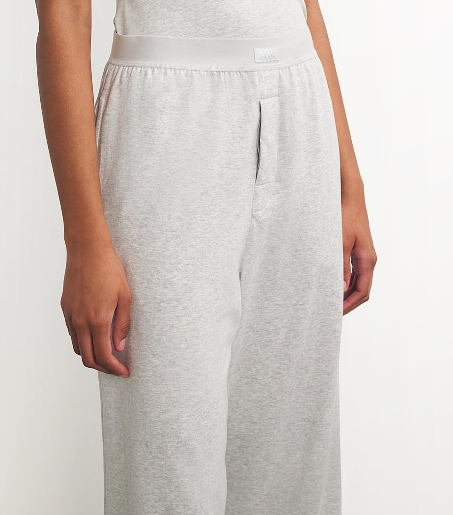 Skims Grey Boyfriend Sweatpants