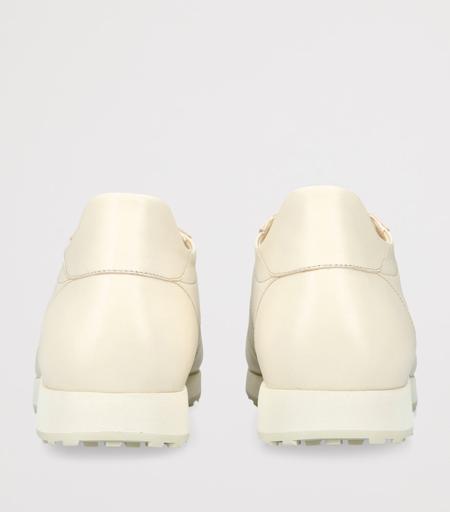 Mica Leather Slip-On Sneakers CREAM