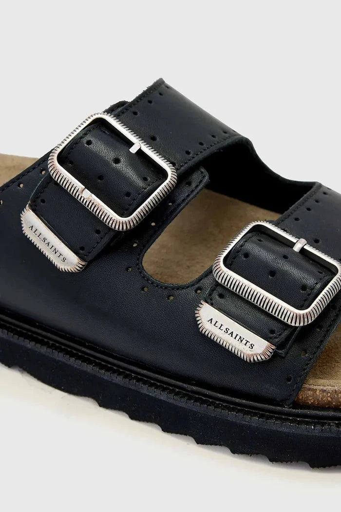 Велурени чехли AllSaints Randal Sandal