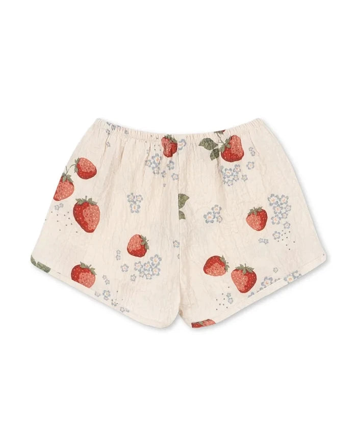 Konges Sløjd AVA SHORTS GOTS Çocuk Pamuklu Kısa Şort