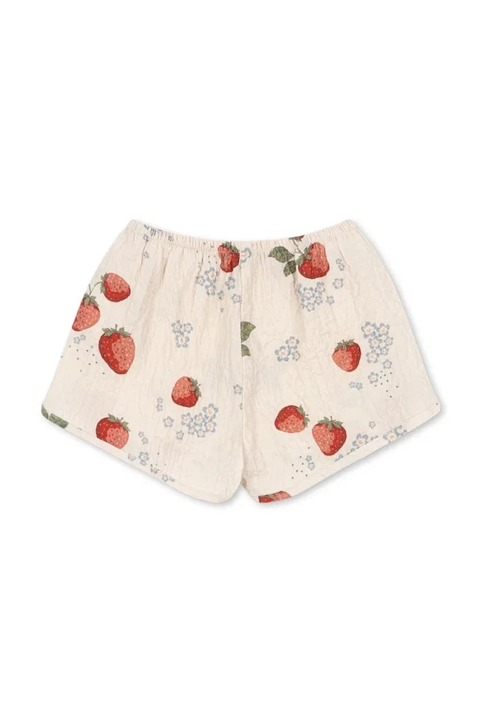 Konges Sløjd AVA SHORTS GOTS Çocuk Pamuklu Kısa Şort