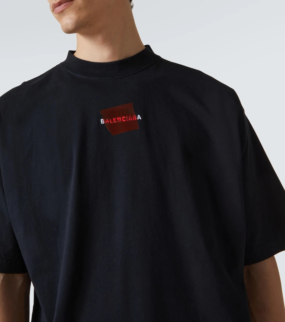 Balenciaga - Logo cotton jersey T-shirt