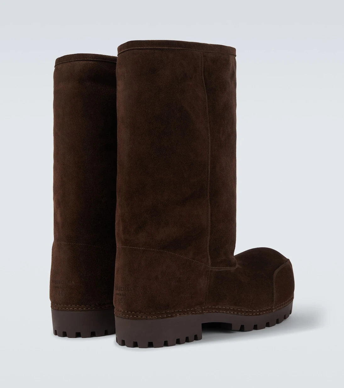Balenciaga - Alaska suede knee-high boots