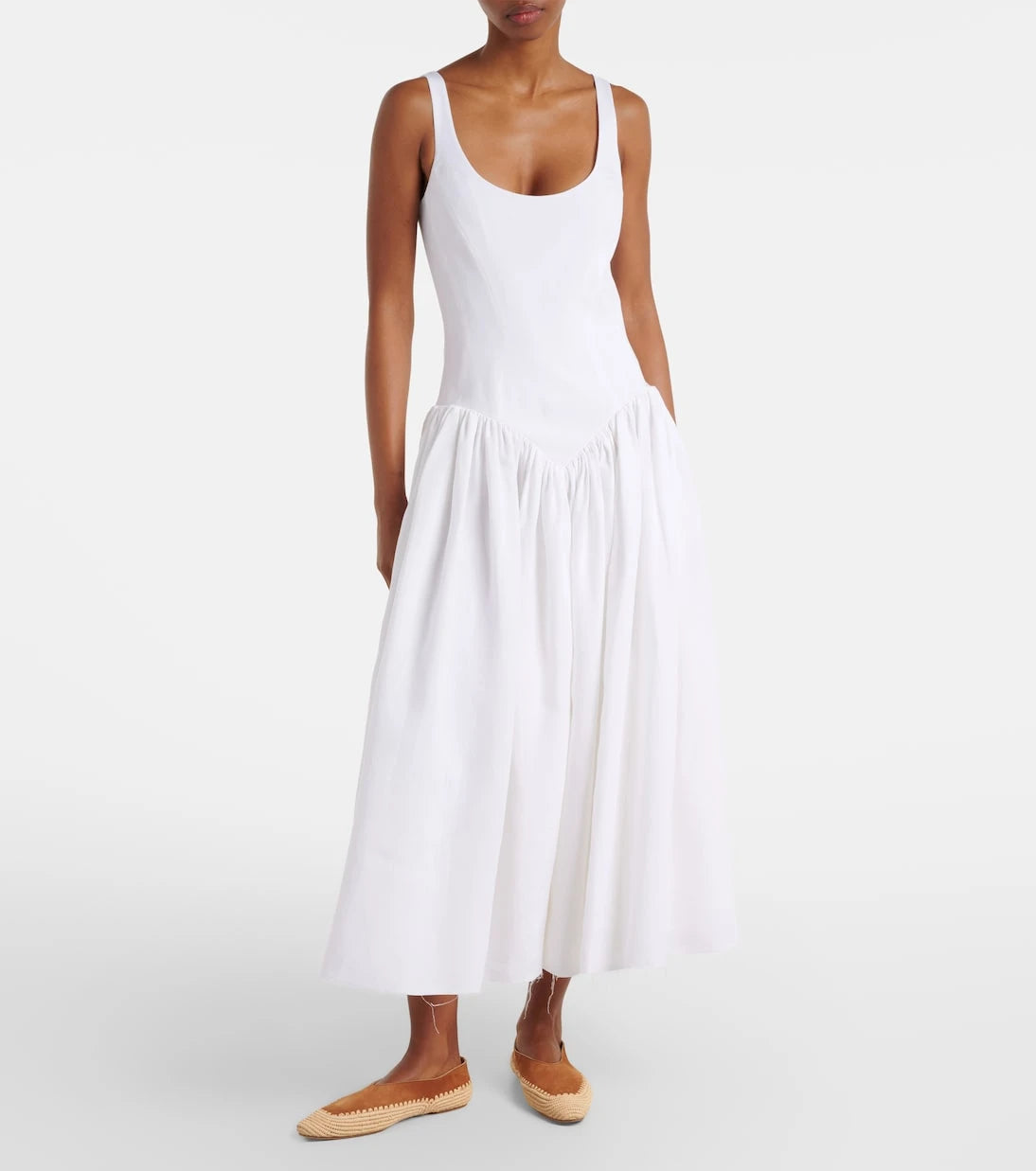 Gabriela Hearst - Naia linen maxi dress
