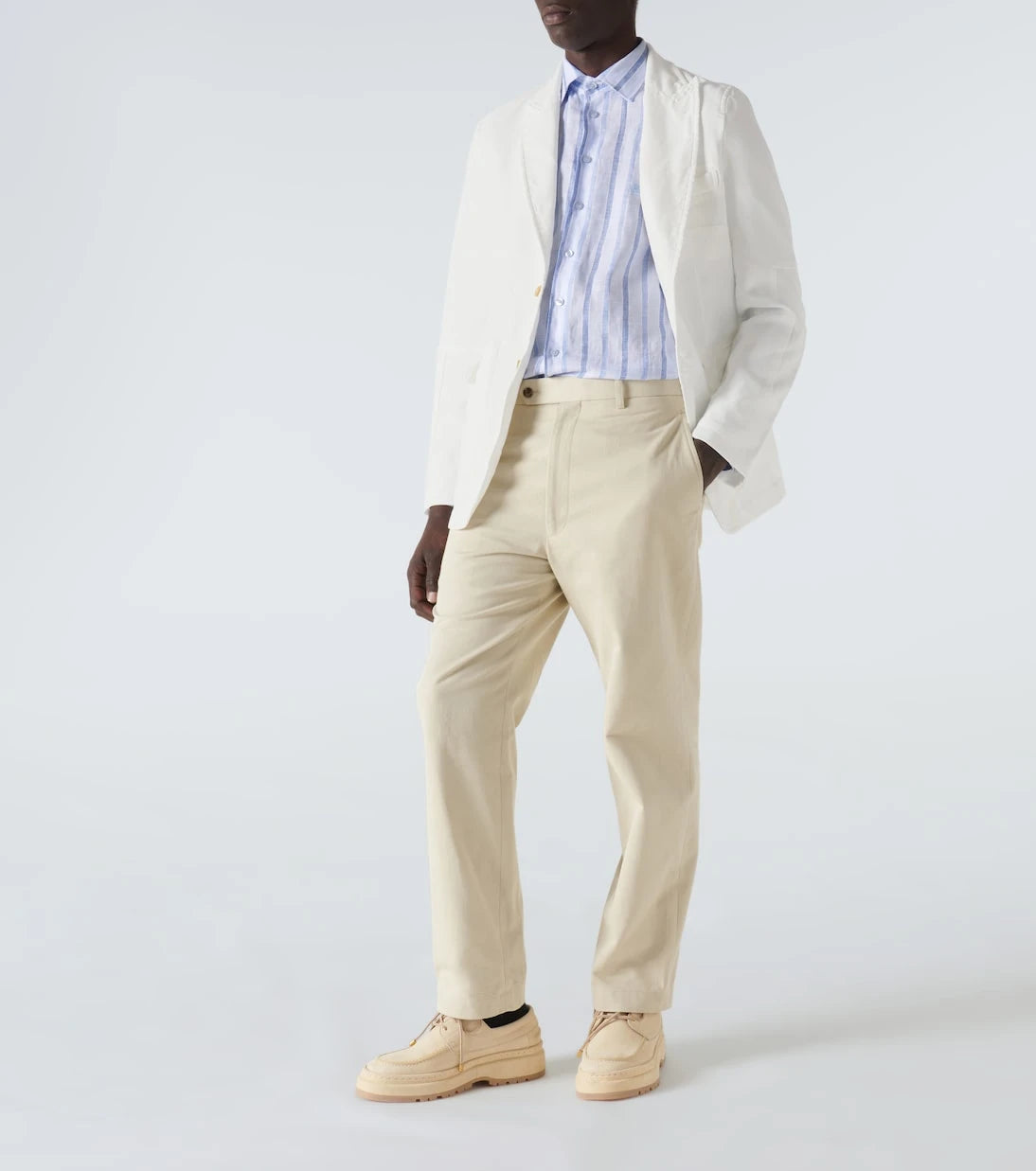 Comme des Garçons Shirt - Twill blazer