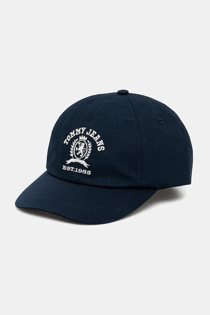 Памучна шапка с козирка Tommy Jeans