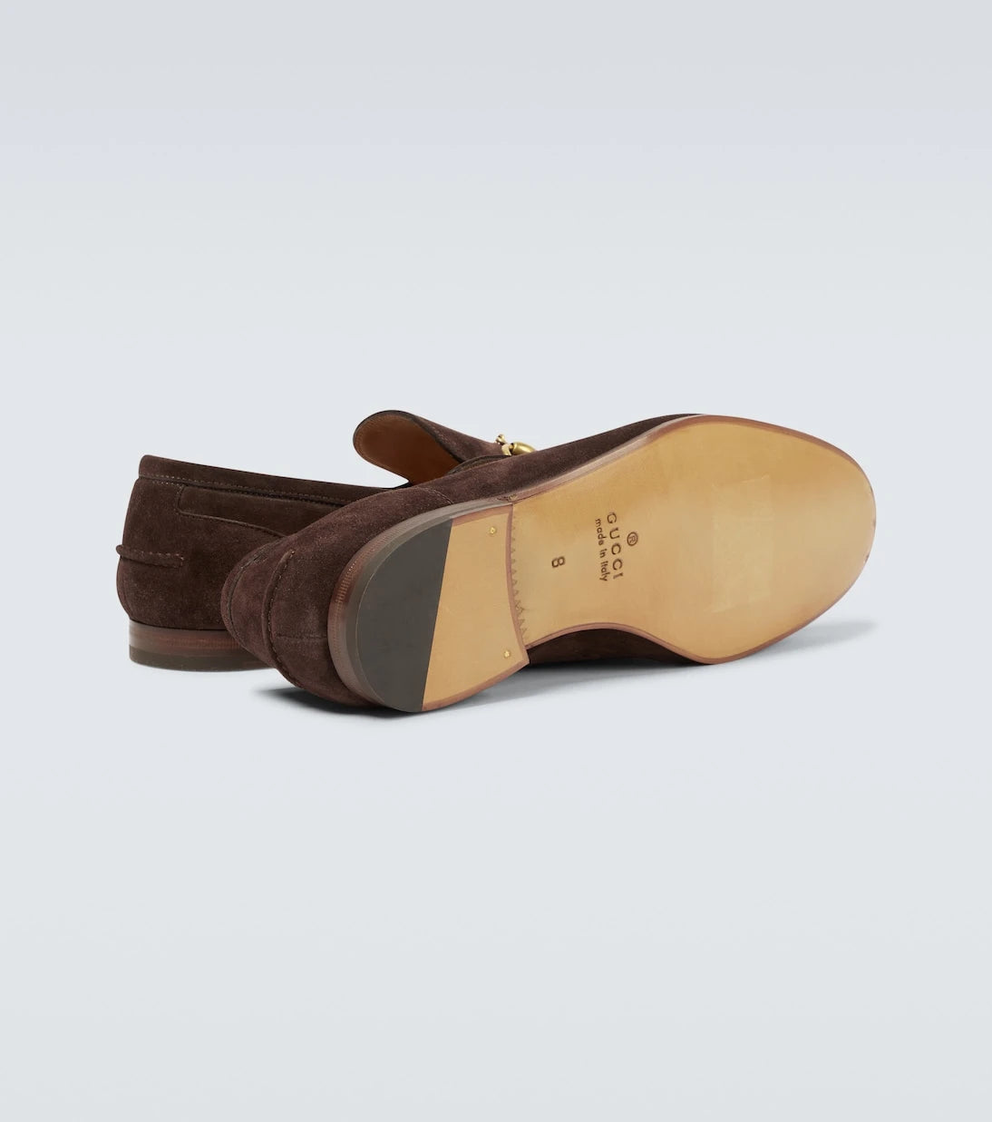 Gucci - Jordaan suede loafers