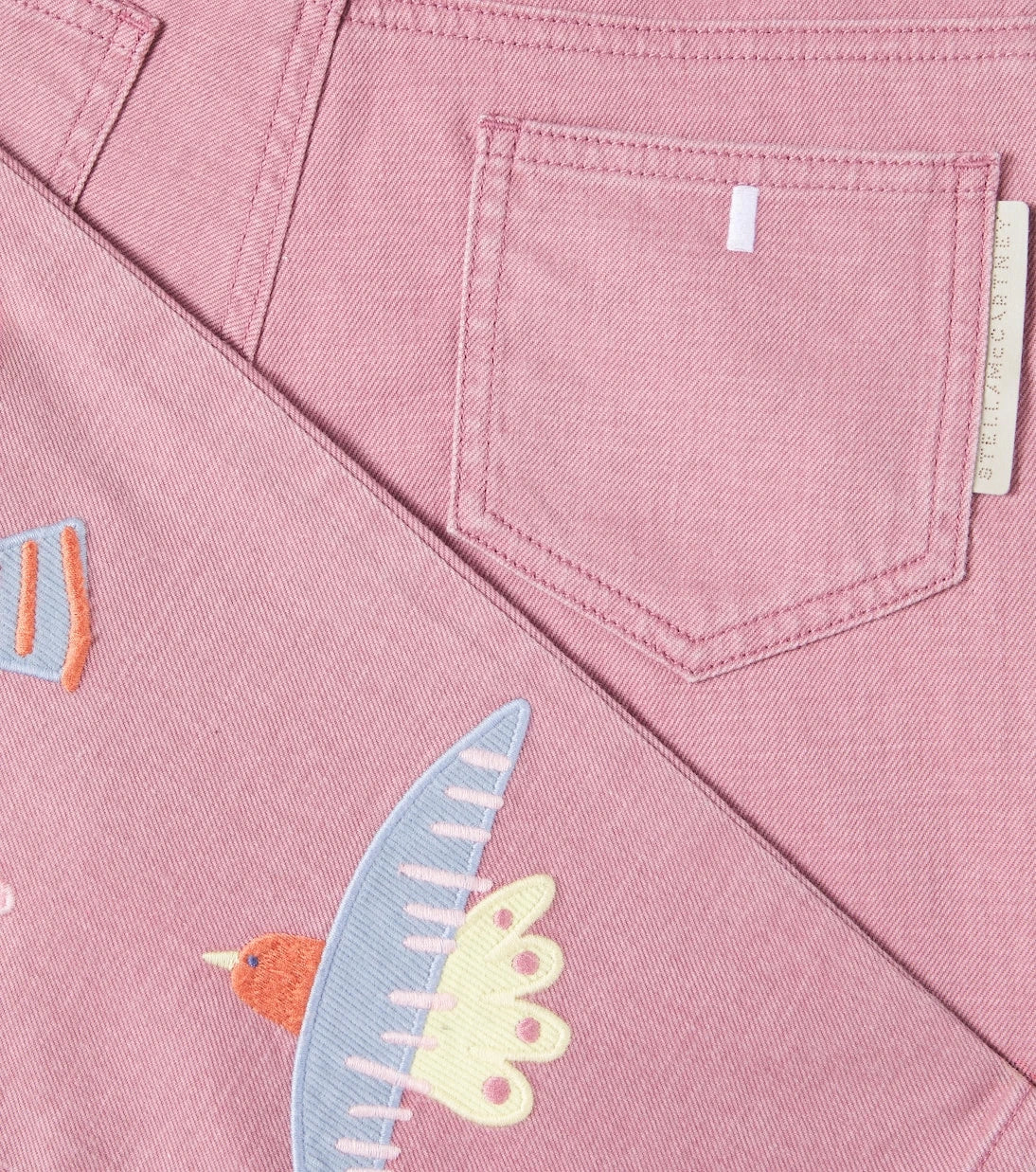 Stella McCartney Kids - Appliqué wide-leg jeans