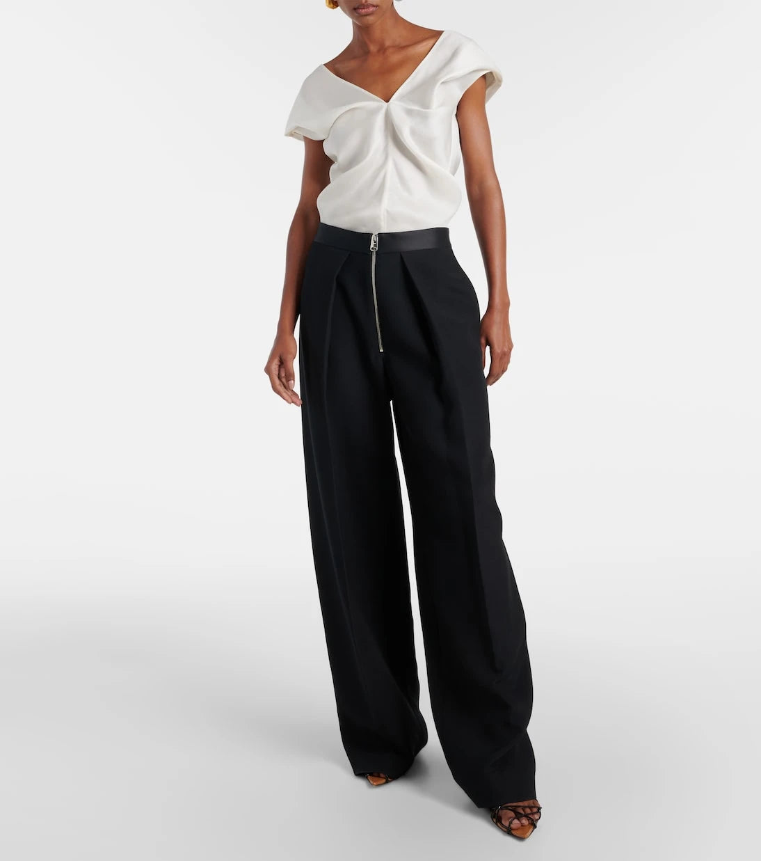 Khaite - Marine wide-leg pants