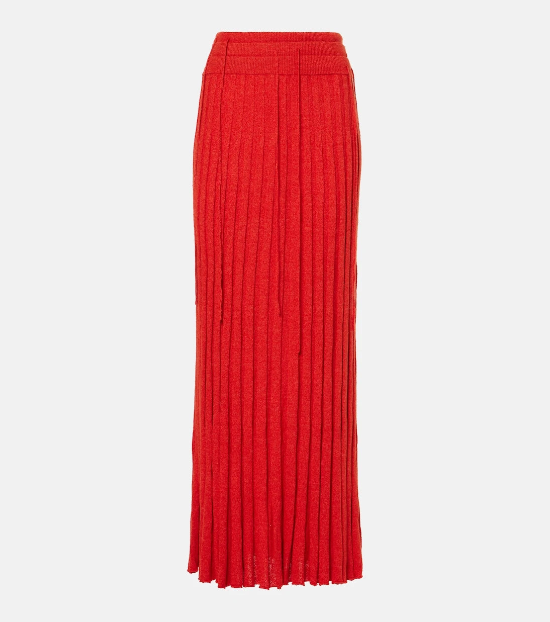 Christopher Esber - Linen and silk-blend maxi skirt