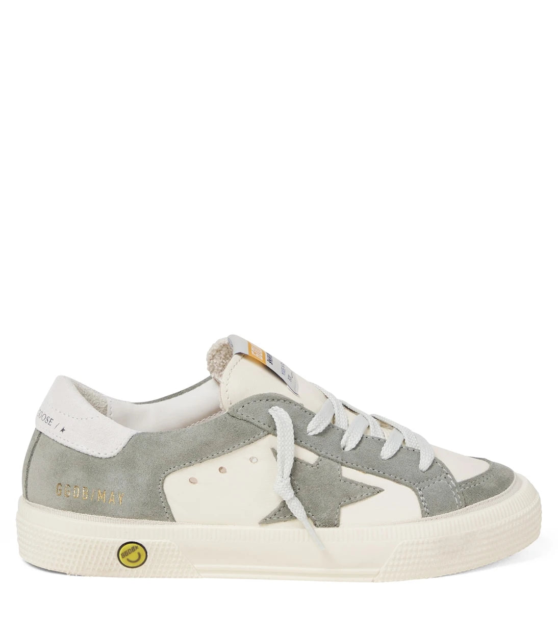 Golden Goose Kids - May leather and suede sneakers