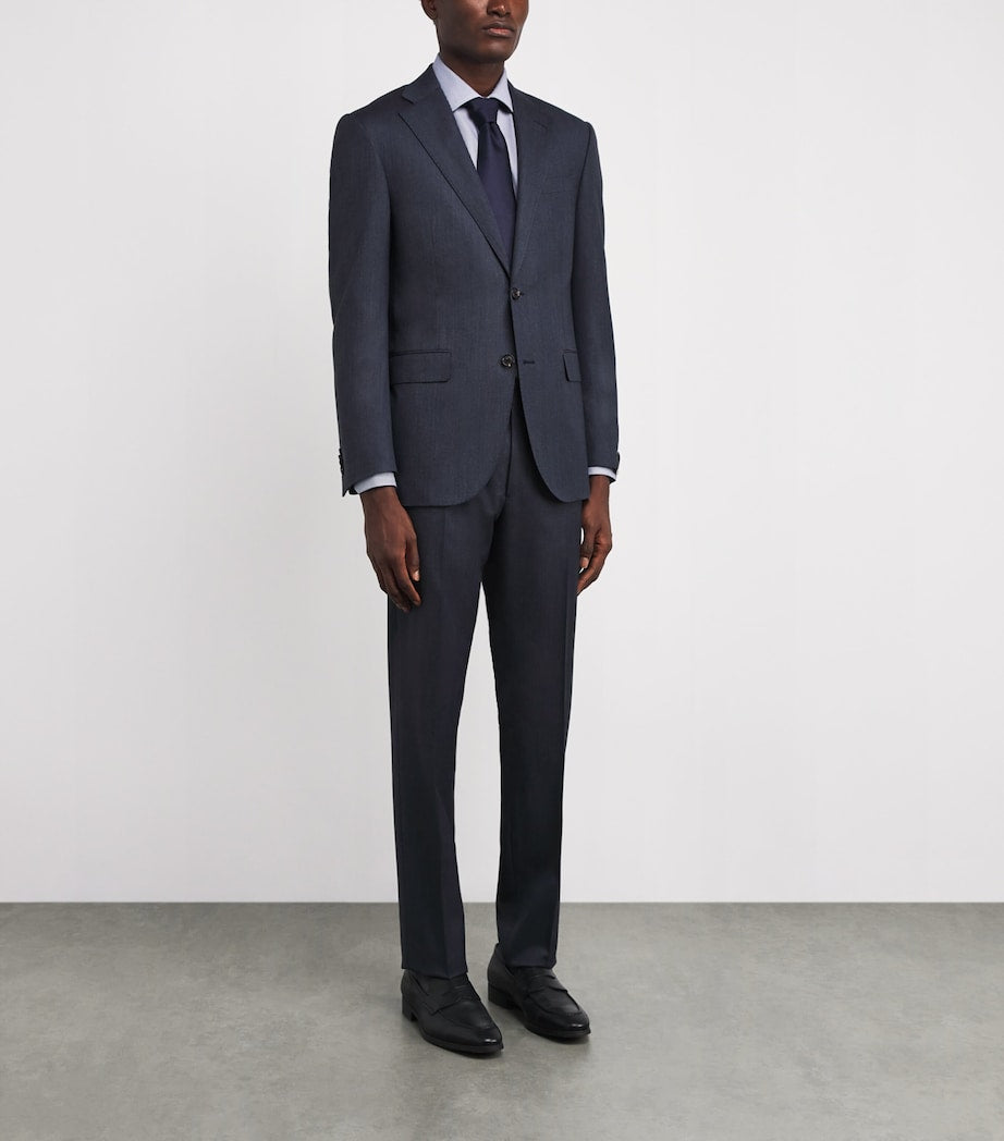 Virgin Wool 2-Piece Suit
