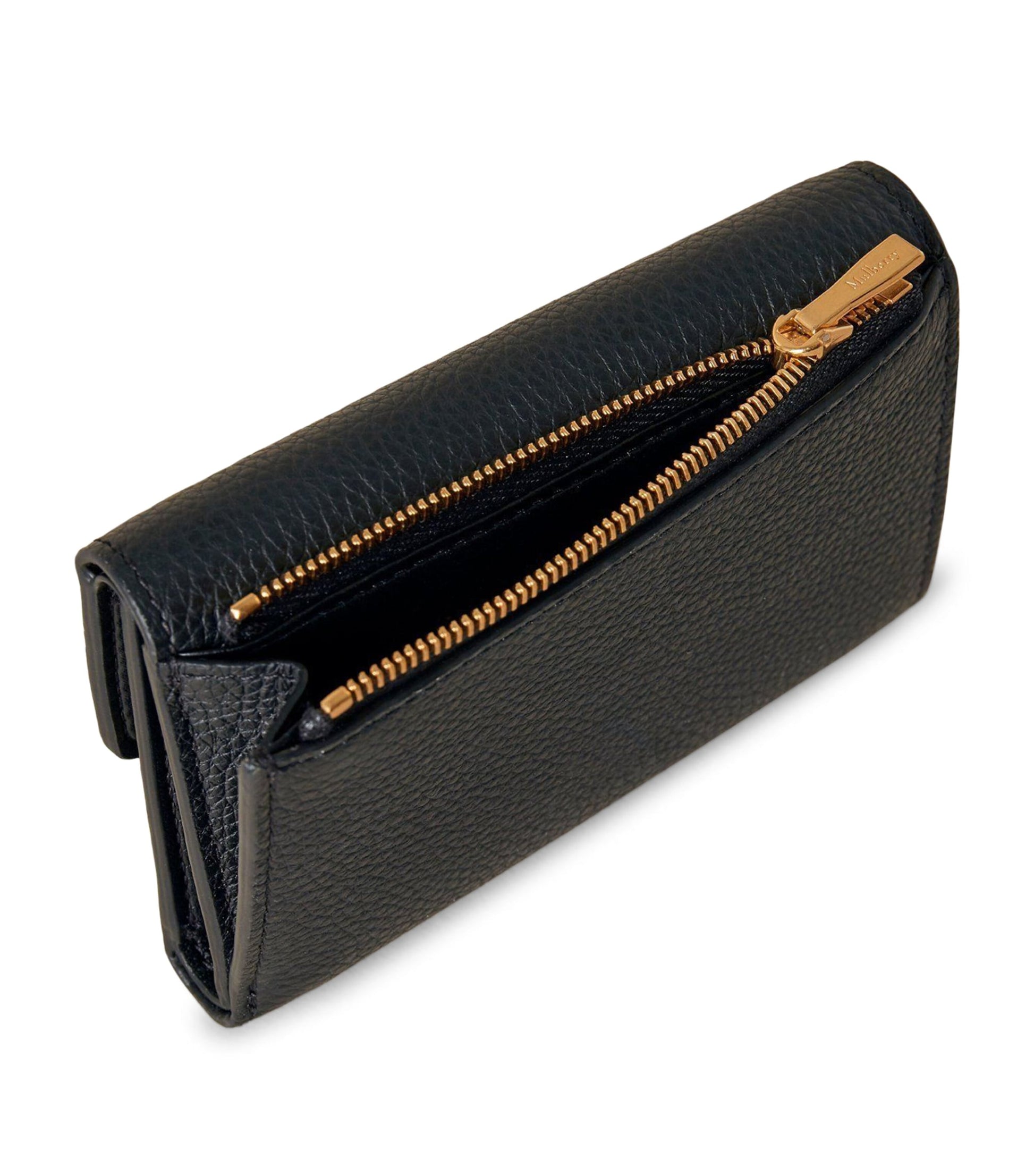 Mulberry Black Leather Folded Darley Wallet