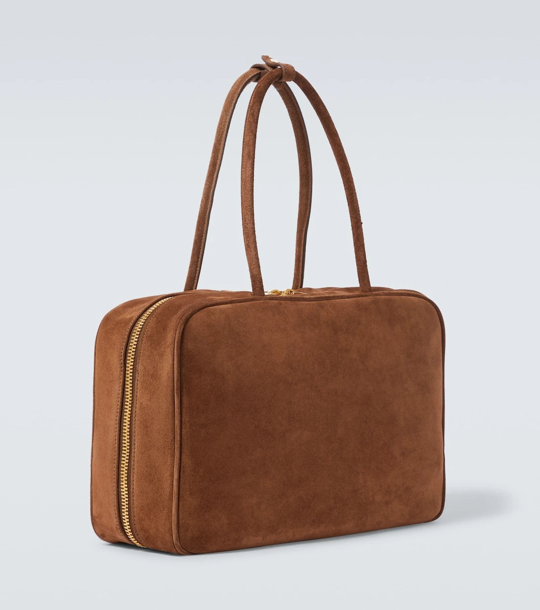 Miu Miu - Logo suede tote bag