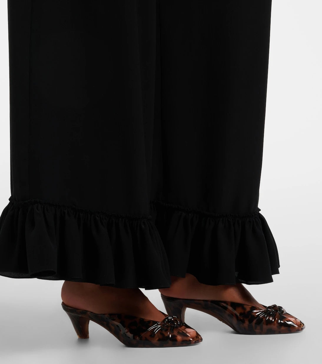 Chloé - Silk crêpe de chine wide-leg pants