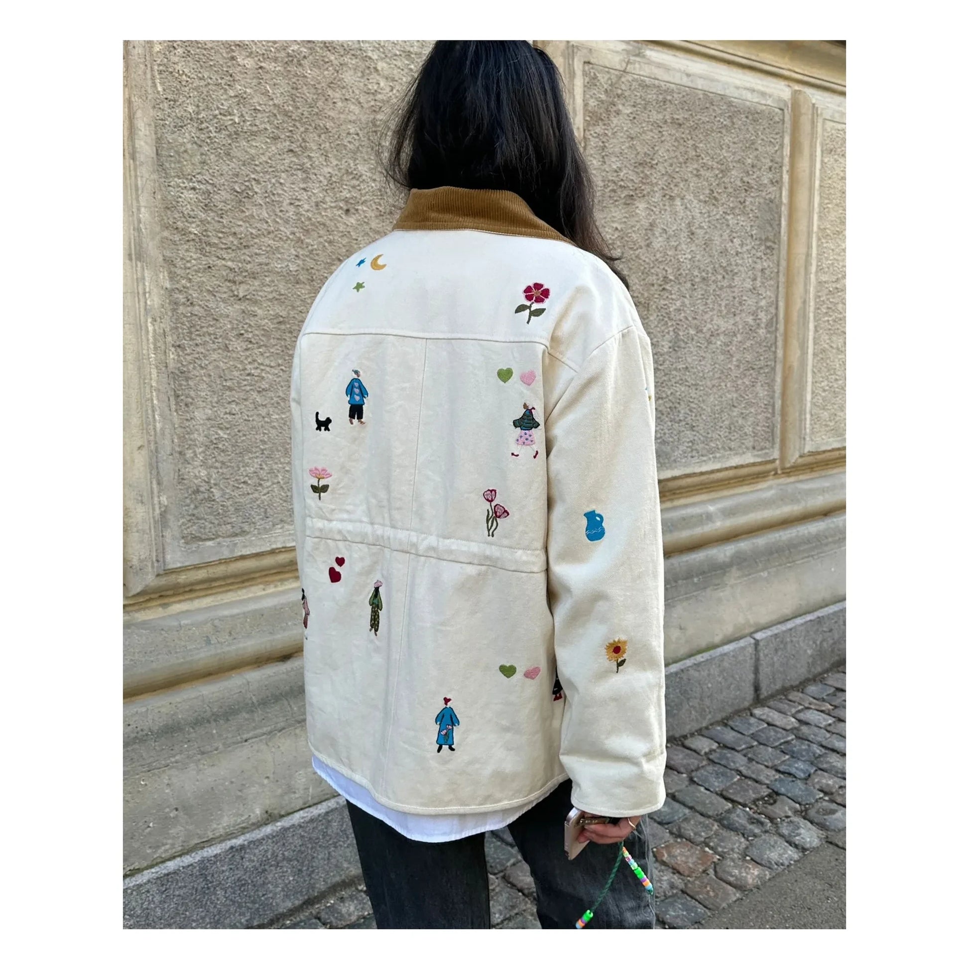 SISSEL EDELBO - Cara Organic Cotton Jacket | Ecru