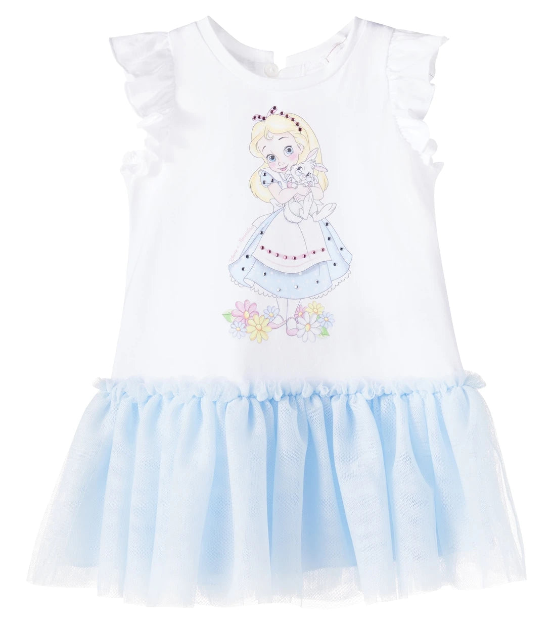 Monnalisa - Baby printed cotton dress