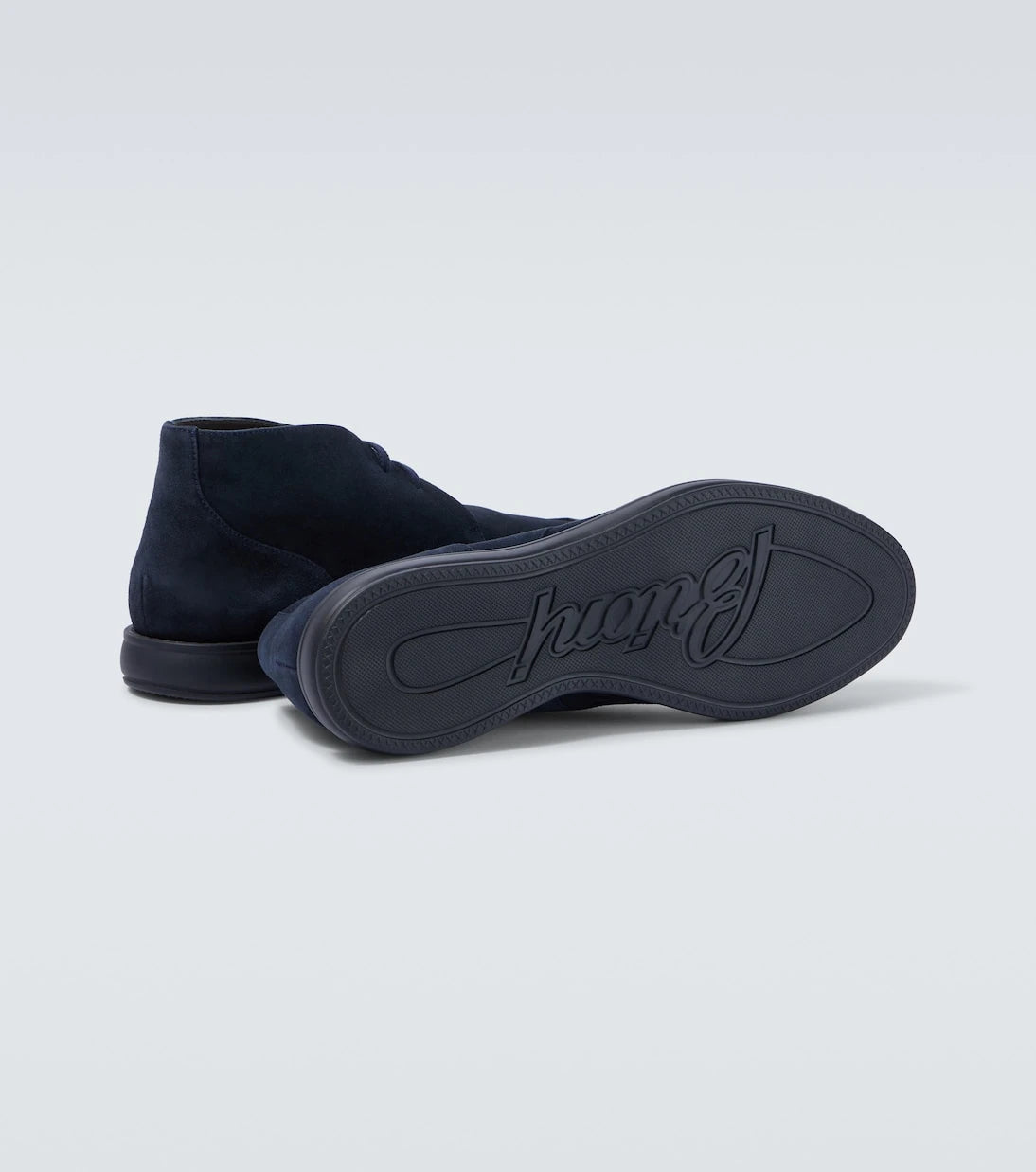 Brioni - حذاء صحراوي Journey من جلد الشمواه